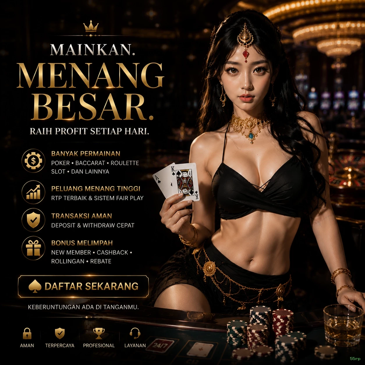 Berbagai Jenis Permainan yang Tersedia di 55rp
